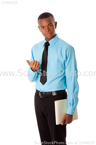 Image of Handsome young business gentleman