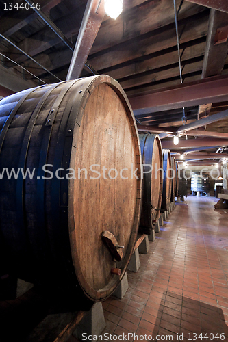 Image of Large Wine Barrels