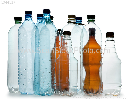 Image of simple plastic bottles