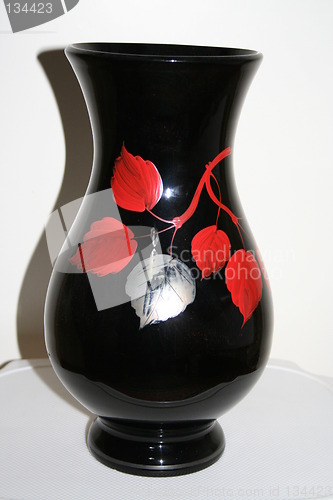 Image of Beautiful black vase