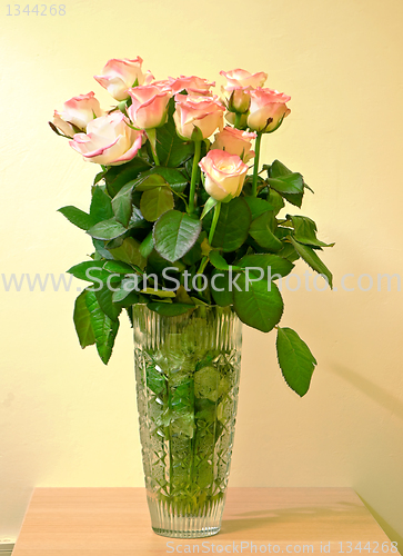 Image of bouquet of fresh roses 