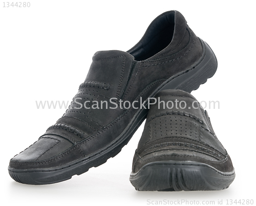 Image of Men's walking shoes nubuck 