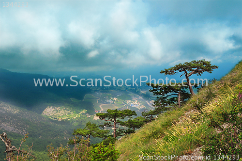 Image of  view from the mountains