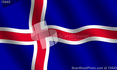 Image of Icelandic flag