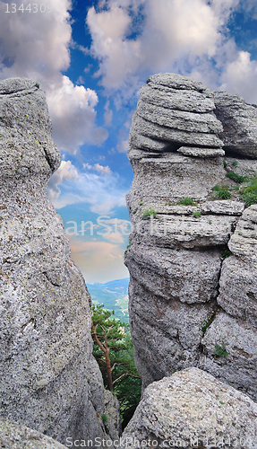 Image of  view from the mountains