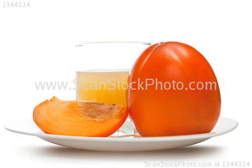 Image of fruit juicy persimmons 