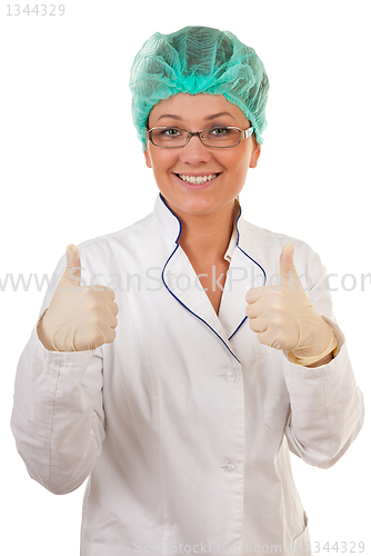 Image of portrait of the medical officer 