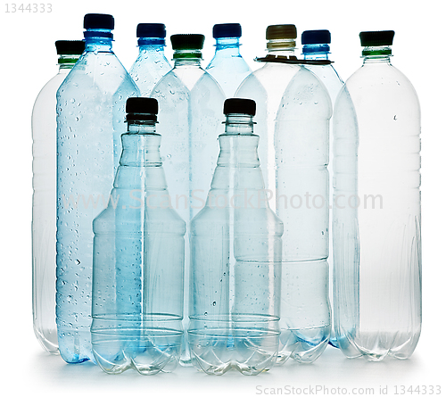 Image of simple plastic bottles