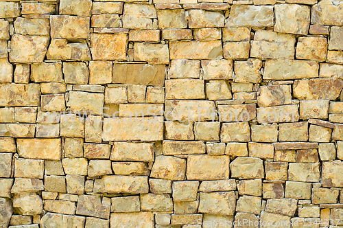 Image of texture of ancient stone wall