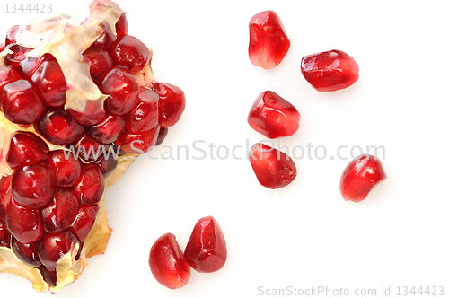 Image of One simple pomegranate