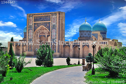 Image of View of a mosque