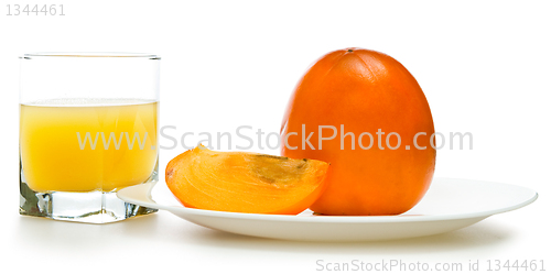 Image of fruit juicy persimmons 