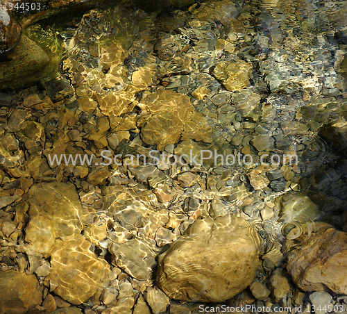 Image of pebbles are a background