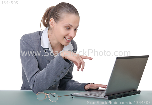 Image of girl with a laptop