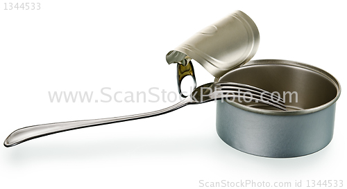 Image of empty tin can