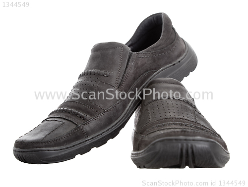 Image of Men's walking shoes nubuck 