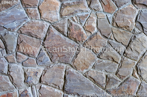 Image of texture of ancient stone wall