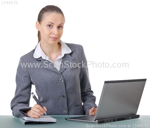 Image of girl with a laptop