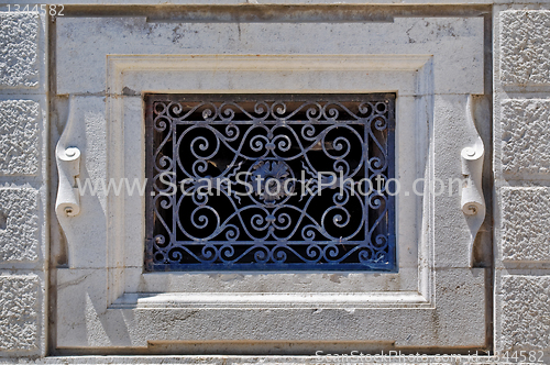 Image of architectural detail of the royal palace in Livadia 