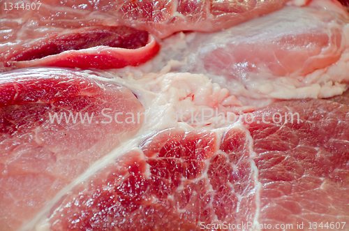 Image of fresh pork (meat) 