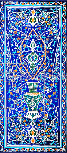 Image of Traditional ornament of ceramics at the mosque