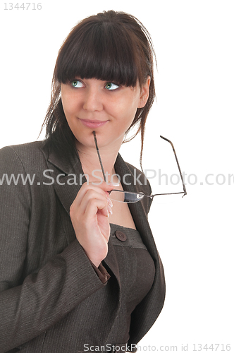 Image of girl in a business suit