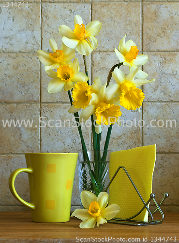 Image of  bouquet of daffodils 