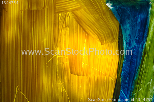 Image of colorful abstraction of glass