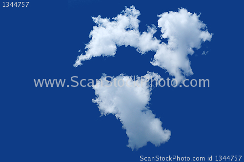 Image of lonely cloud