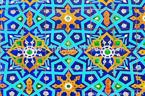 Image of Traditional ornament of ceramics at the mosque