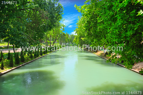 Image of Nice view of the muddy river