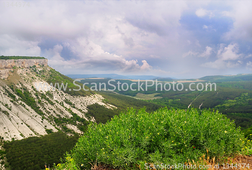 Image of  view from the mountains