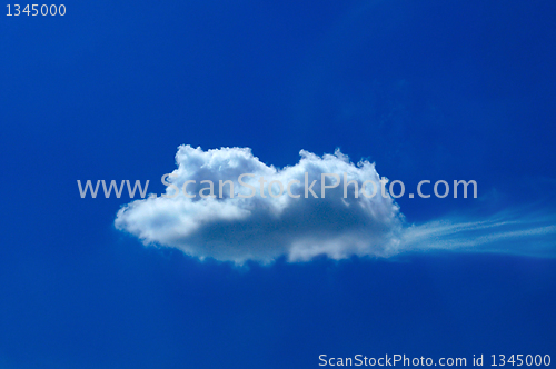 Image of relief picturesque cloud are in sky