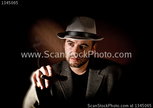 Image of gangster portrait