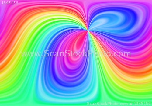 Image of rainbow abstract background