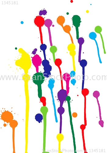 Image of colorful blots