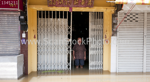 Image of Monsoon season in Ayuttaya, Thailand 2011