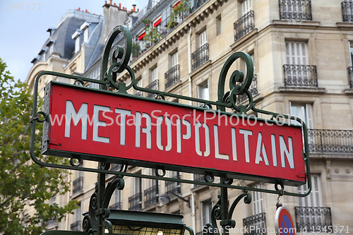 Image of Metro in Paris