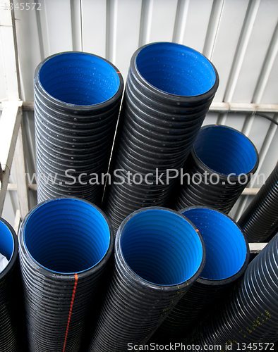 Image of Black pipes