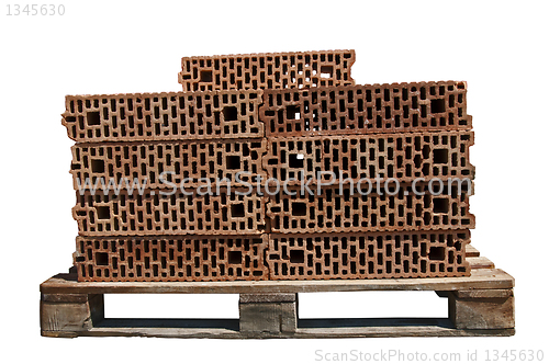 Image of Bricks on pallet 