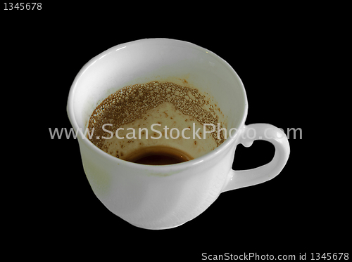 Image of Empty coffee cup