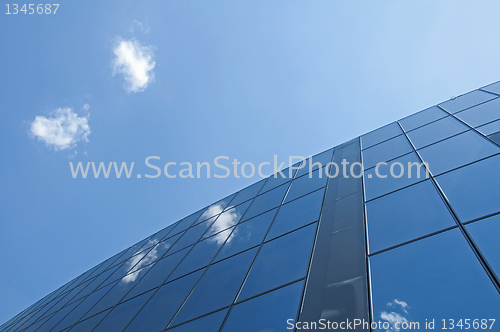 Image of Office building on a blue sky