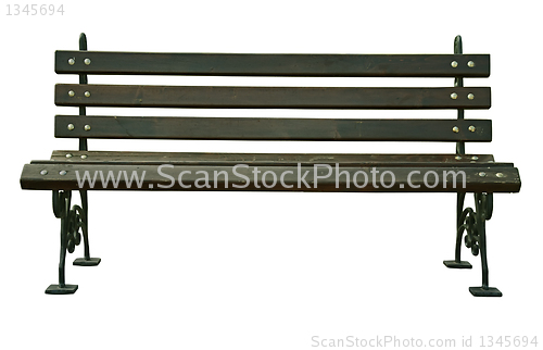 Image of Bench Isolated 