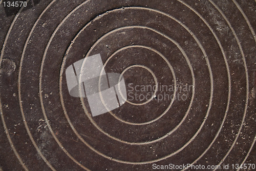 Image of Manhole with circles