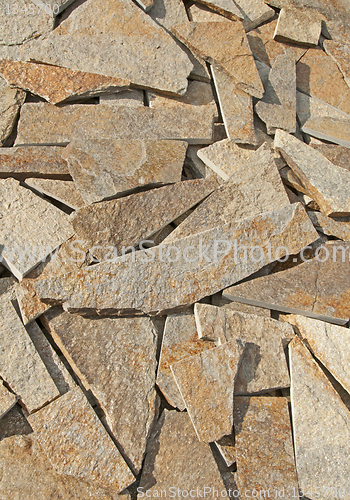 Image of Arranged flat stones