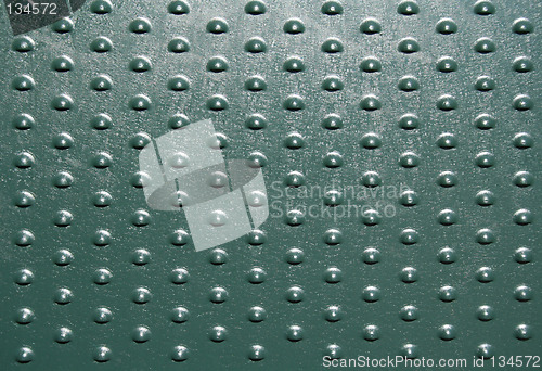 Image of Green steel pattern