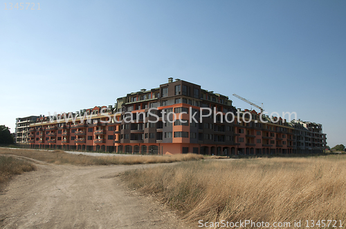 Image of New colored building