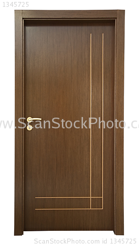 Image of Wooden new classic door
