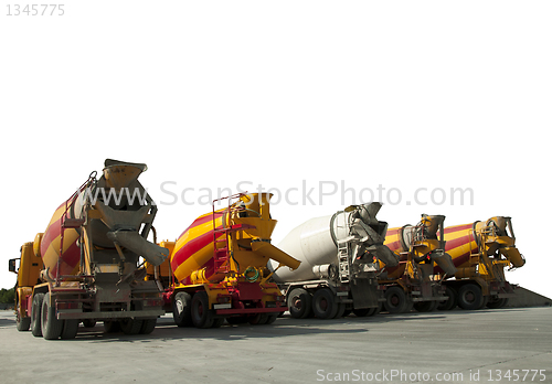 Image of Cement Trucks 