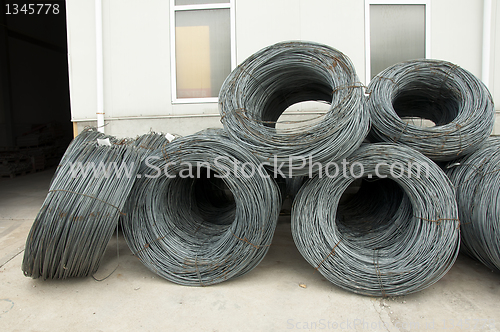 Image of Reinforcing steel bars